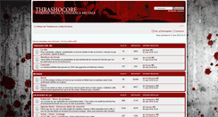 Desktop Screenshot of forum.thrashocore.com
