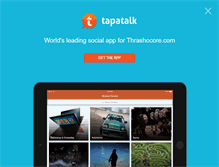 Tablet Screenshot of forum.thrashocore.com